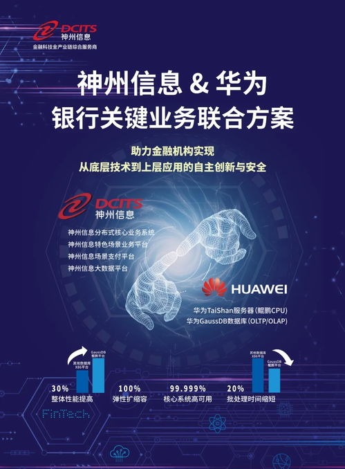 神州信息金融科技产品系列丨金融信创 神州信息 华为系列联合方案