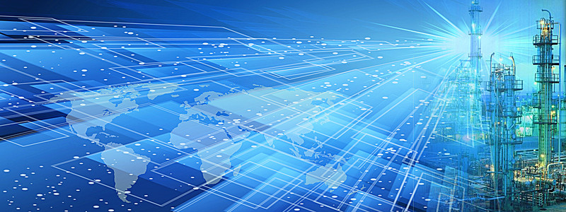 科技赋能，构筑未来 建筑行业背景图片在数字设计中的新角色