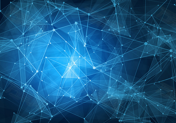 科技线条 构建数字时代的抽象骨架